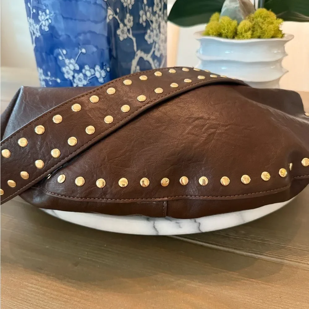 Anthropologie Remi/Reed PEPPA STUDDED ESPRESSO